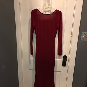 Red Lowback Prom/Evening Dress